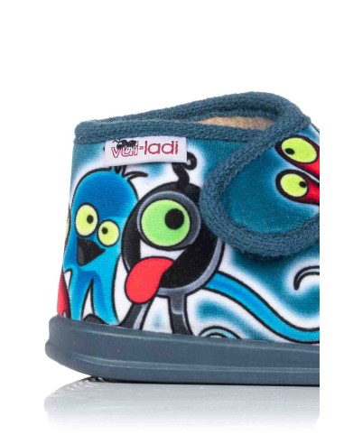 Chinelo de casa tipo bota | Vul-ladi | Club del Zapato