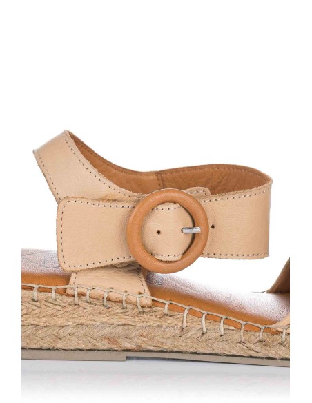 Sandália rasa - Pele | Top 3 Shoes | Club del Zapato