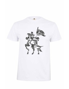T-shirt em algodão - Templário a cavalo | Templum | Club del Zapato 2