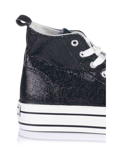Basket com plataforma - Glitter | Break and Walk | Club del Zapato