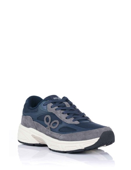 Sneaker com atacadores - Pele | Silbon | Club del Zapato