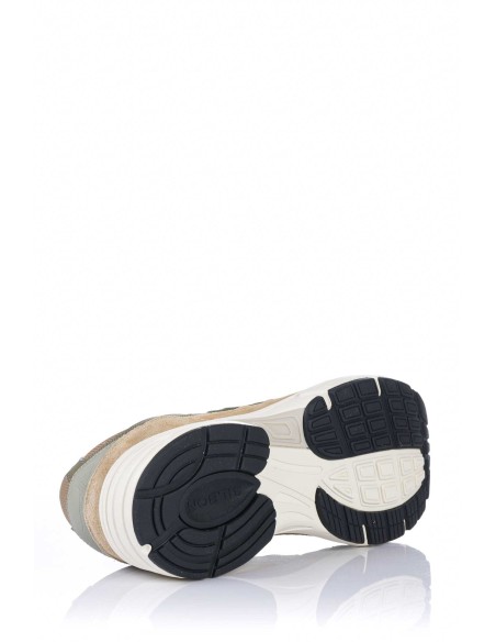 Sneaker com atacadores - Pele | Silbon | Club del Zapato