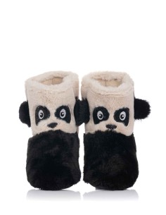 Chinelo de casa tipo bota - Panda | Vul-ladi | Club del Zapato