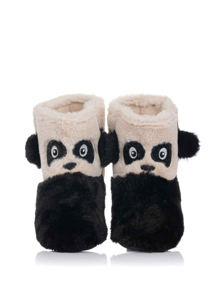 Chinelo de casa tipo bota - Panda | Vul-ladi | Club del Zapato