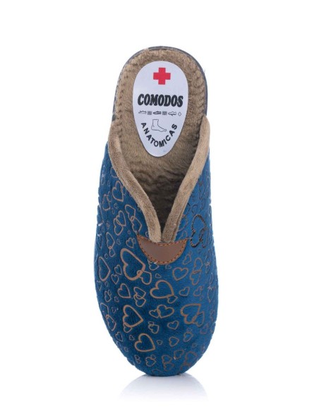 Chinelo de casa - Corações | Ruiz y Gallego | Club del Zapato