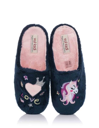 Chinelo de casa - Unicórnio Love | Vul-ladi | Club del Zapato