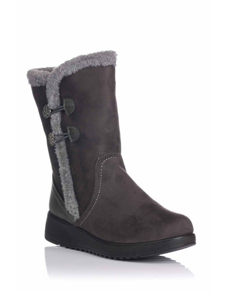 Bota con forro de pelo y water repellent | Amarpies | Club del Zapato