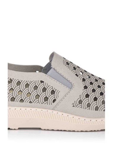 Slip On rendilhado - Leve | Plumaflex | Club del Zapato