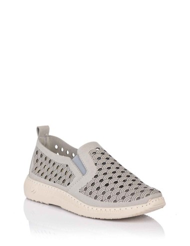 Slip On rendilhado - Leve | Plumaflex | Club del Zapato