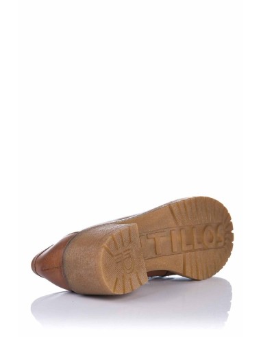 Mocasines com salto - Pele | Pitillos | Club del Zapato