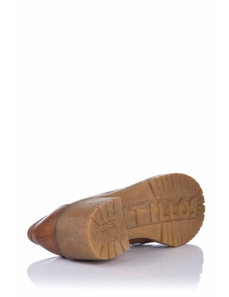 Mocasines com salto - Pele | Pitillos | Club del Zapato