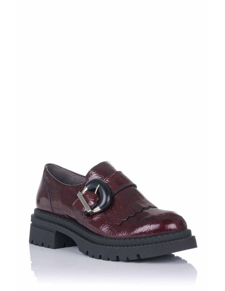 Sapato Blucher com fivela - Verniz | Pitillos | Club del Zapato