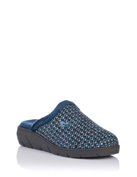 Chinelo de casa com cunha | Plumaflex | Club del Zapato