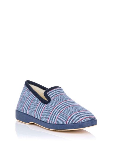 Chinelo de casa forrado - Xadrez | Norteñas | Club del Zapato