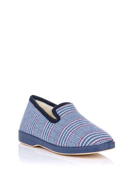 Chinelo de casa forrado - Xadrez | Norteñas | Club del Zapato