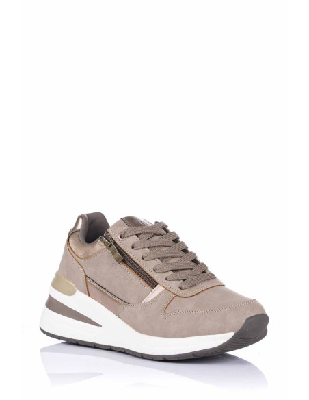Sneaker com cunha | D-Angela | Club del Zapato