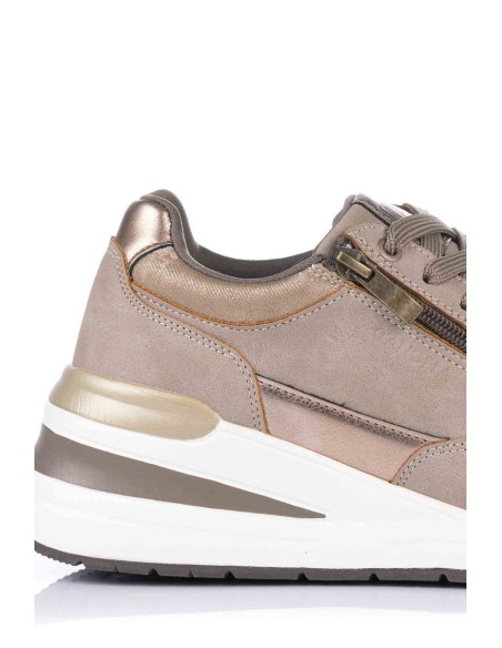 Sneaker com cunha | D-Angela | Club del Zapato