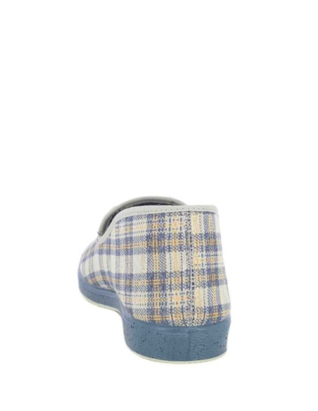 Chinelo de casa em tecido reciclado | Doctor Cutillas | Club del Zapato