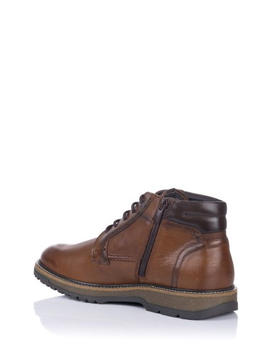 Bota em pele com atacadores | Fluchos | Club del Zapato