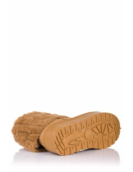 Bota australiana con plataforma - Vegana | Isteria | Club del Zapato