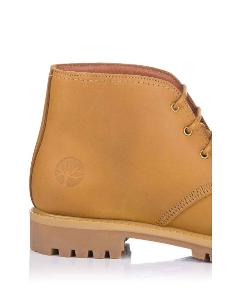 Bota de Madeira - Couro Nubuck | S@kut | Club del Zapato