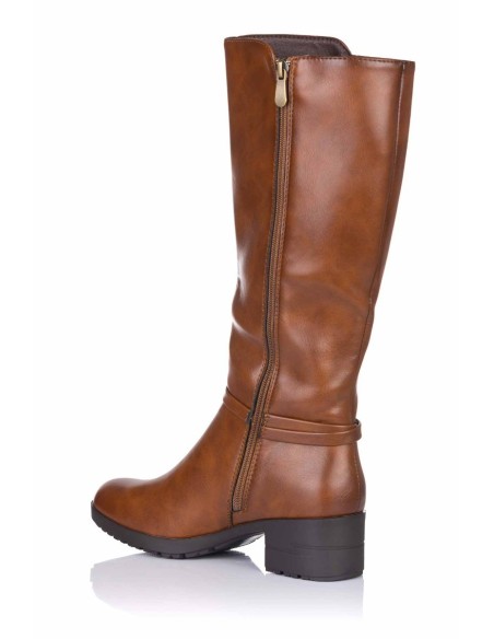 Bota alta com salto | Hispa Flex | Club del Zapato