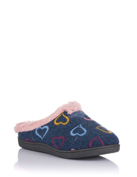 Chinelo de casa - Corações | Plumaflex | Club del Zapato