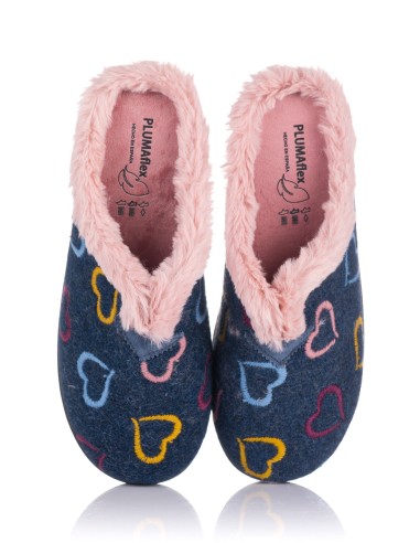 Chinelo de casa - Corações | Plumaflex | Club del Zapato
