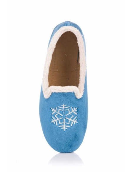 Chinelo de casa - Floco de neve | Chapines | Club del Zapato