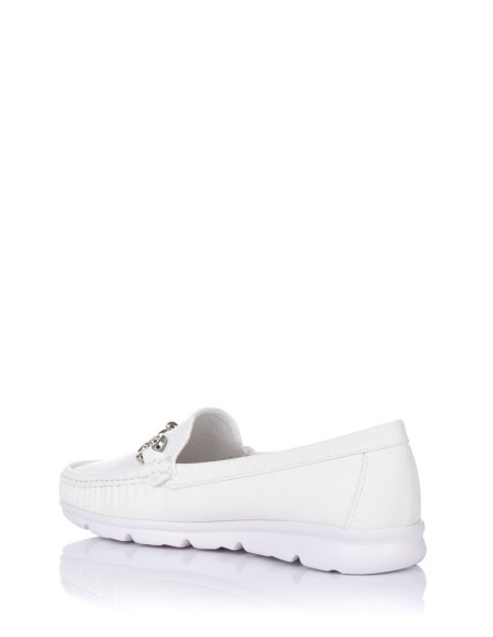 Mocassins de fivela - Metálico | Annalisa | Club del Zapato