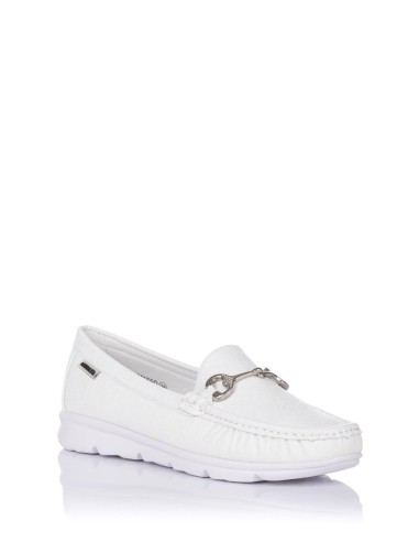 Mocassins de fivela - Metálico | Annalisa | Club del Zapato