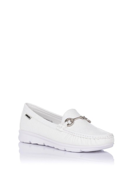 Mocassins de fivela - Metálico | Annalisa | Club del Zapato