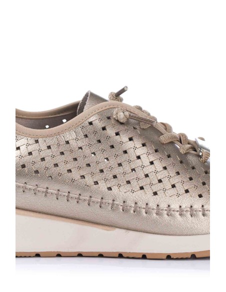 Sneaker com palmilha de memória - Pele | Treintas | Club del Zapato