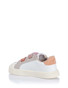 Sapatilha Oliver com Velcro em pele - Barefoot | Victoria | Club del Zapato 2