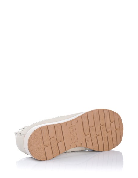 Sneaker com palmilha de memória - Pele | Treintas | Club del Zapato