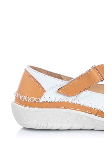 Mary Janes com velcro - Couro | 48 hours | Club del Zapato