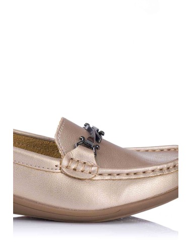 Mocassim com cunha - Pele | Vicmart | Club del Zapato