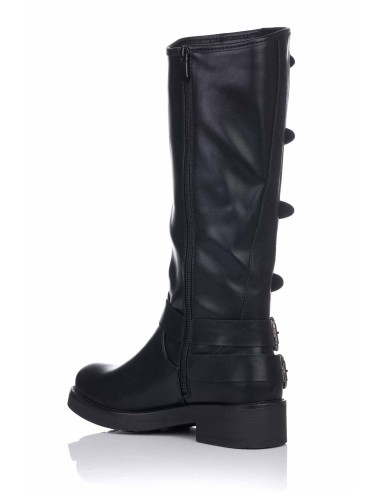 Bota motera con hebillas | Lady Glory | Club del Zapato