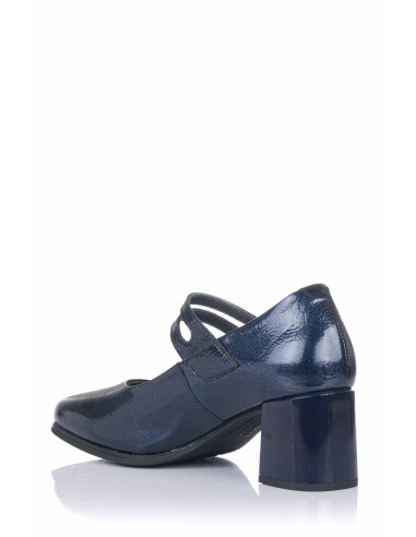 Mary Janes com salto - Couro envernizado | Pitillos | Club del Zapato