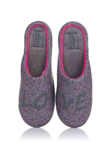 Chinelo de casa ergonómico - Love | Isotoner | Club del Zapato