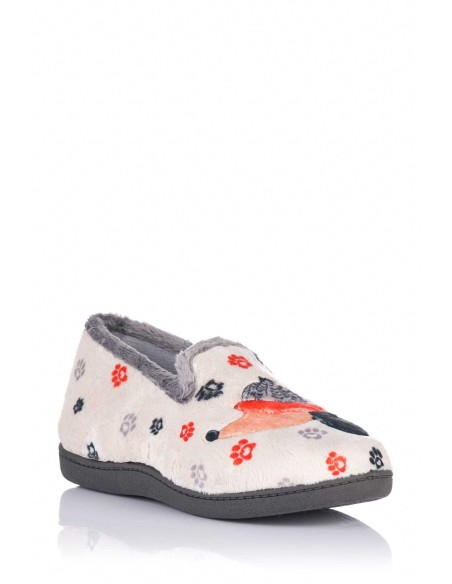 Zapatillas de casa - " Life is better with dog" | Plumaflex | Club del Zapato