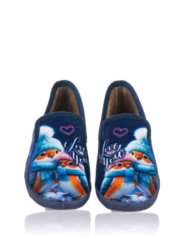 Zapatilla de casa - Pajaritos | Doctor Cutillas | Club del Zapato