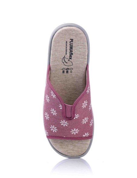 Chinelo de casa - Flores | Plumaflex | Club del Zapato