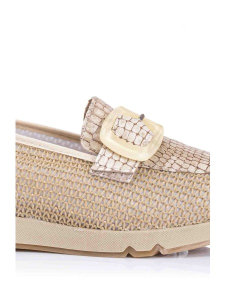 Mocassim com fivela - Pele | Doctor Cutillas | Club del Zapato