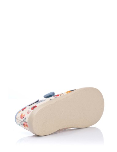 Chinelo de casa com velcro - Atoalhado | Vul-ladi | Club del Zapato