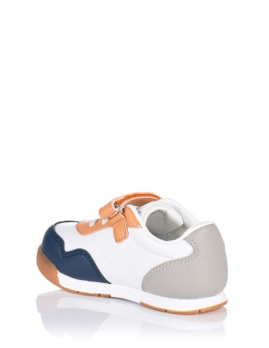Sapatilha com velcro - Barefoot | Conguitos | Club del Zapato