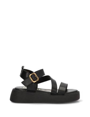 Sandalia con plataforma - Mandarina | Etika | Club del Zapato