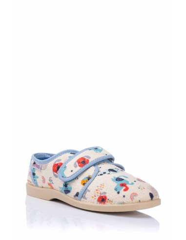 Chinelo de casa com velcro | Vul-ladi | Club del Zapato