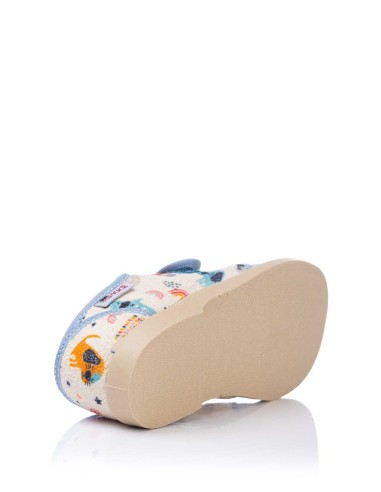 Chinelo de casa com velcro | Vul-ladi | Club del Zapato