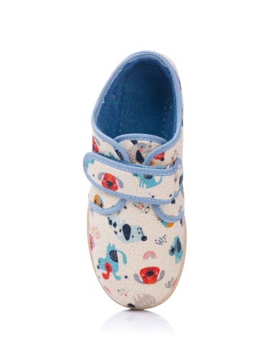 Chinelo de casa com velcro | Vul-ladi | Club del Zapato